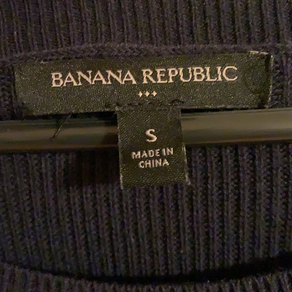 Banana Republic Tie Sleeve Sweater | Blue - Picture 7 of 8